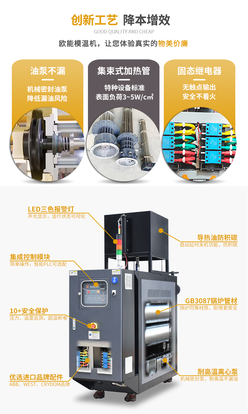 300℃高溫油溫機(jī)優(yōu)勢